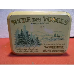 BOITE A CAFE SUCRE DES VOSGES 9CM X12.50CM X15CM