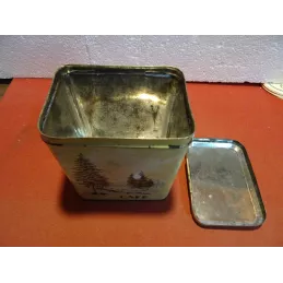BOITE A CAFE SUCRE DES VOSGES 9CM X12.50CM X15CM
