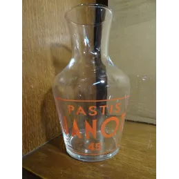 CARAFE  PASTIS JANOT  50CL HT.16.50CM