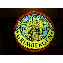 ENSEIGNE GRIMBERGEN  DIAMETRE 44CM  N°32
