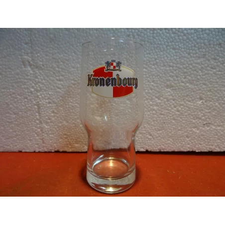 6 VERRES KRONENBOURG 25CL  HT 14.50CM