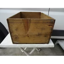 CAISSE CHOCOLAT SUCHARD EN BOIS  56CM X39CM X27CM