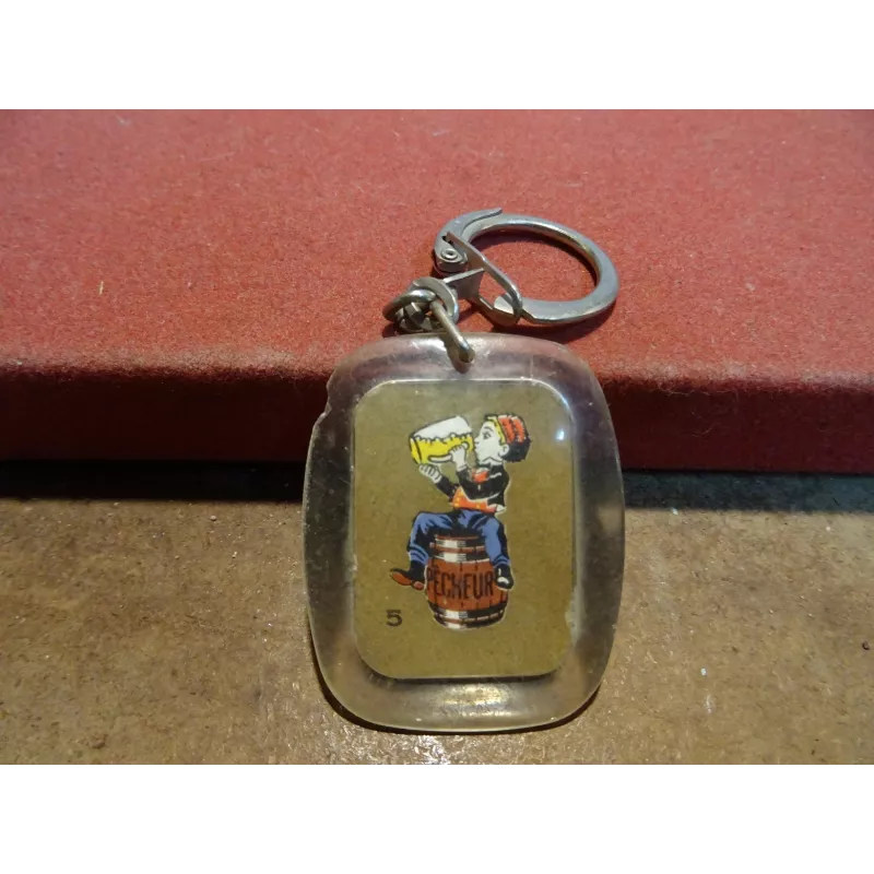 PORTE CLE BIERE PECHEUR ALSACE PORTE CLE BIERE PECHEUR ALSACE