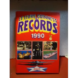 LIVRE GUINNESS DES RECORDS 1990
