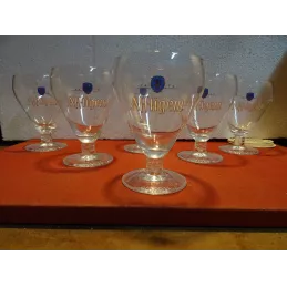 6 VERRES AFFLIGEM 30CL HT 14CM