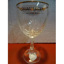 6 VERRES  GRIMBERGEN  PHENIX GRAVE 1128 33CL  HT 18CM