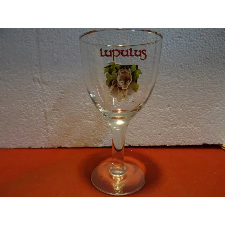 1 VERRE  LUPULUS 25CL HT.18CM