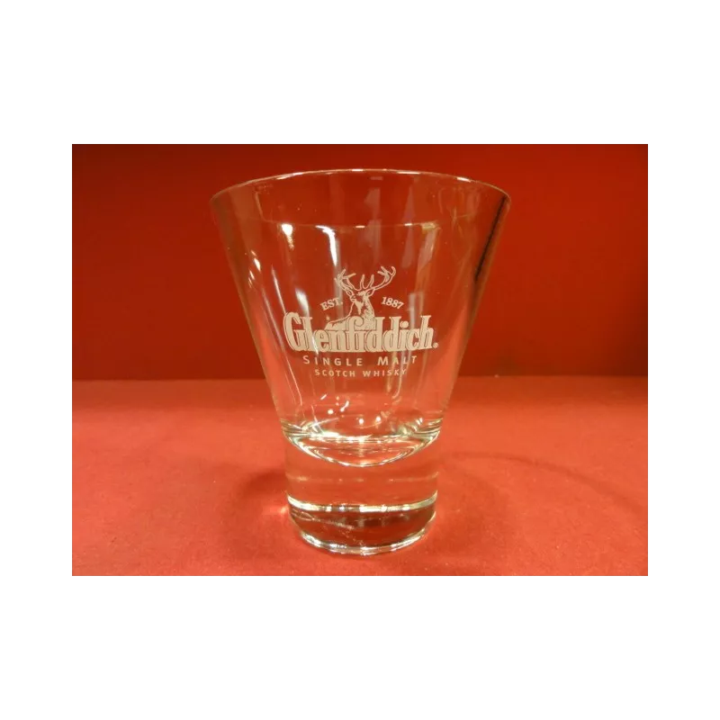 6 VERRES WHISKY  GLENFIDDICH 