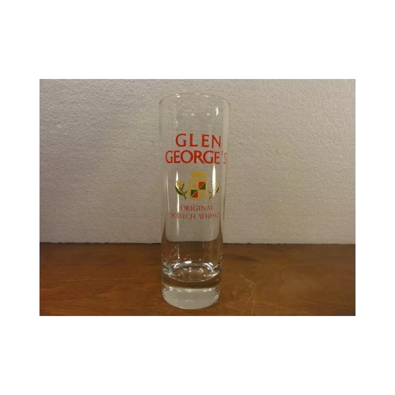 6 VERRES WHISKY  GLEN GEORGE'S