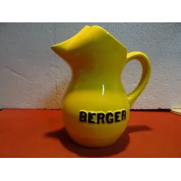 PICHET BERGER 1 LITRE  JAUNE/ORANGE HT. 20.00CM