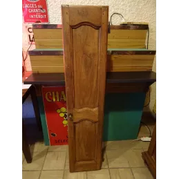 PORTE D'HORLOGE  EN NOYER 128CM X28.50CM