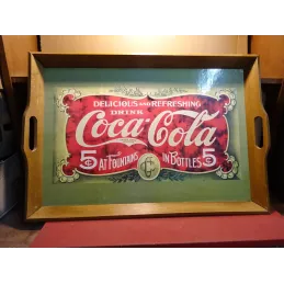 PLATEAU COCA-COLA 65CM X45CM