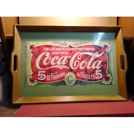 PLATEAU COCA-COLA 65CM X45CM