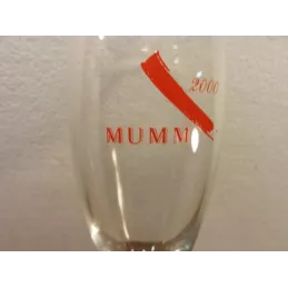 6 FLUTES CHAMPAGNE  MUMM 2000 12CL