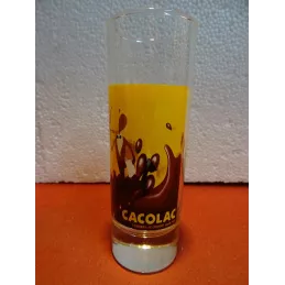 6 VERRES CACOLAC  TUBO 22CL HT 15.20CM