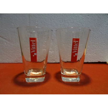 2 VERRES VITTEL 30CL HT.12.50CM