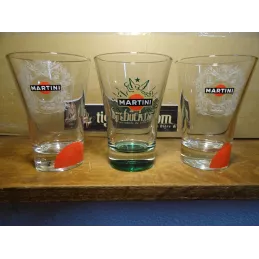 3 VERRES MARTINI COLLECTOR