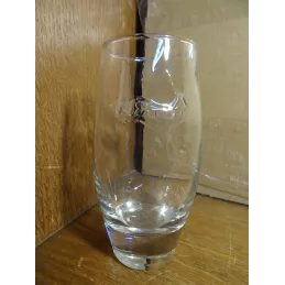6 VERRES  BRU  ( eau) 25CL HT. 13.50CM