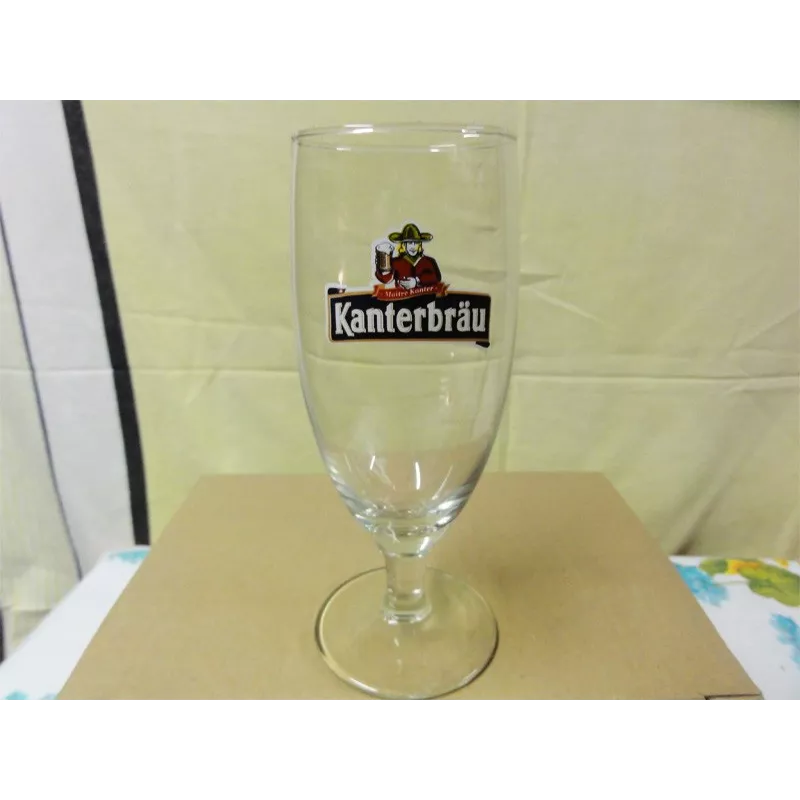 1 BOITE DE 6 VERRES KANTERBRAU A PIED 25CL 