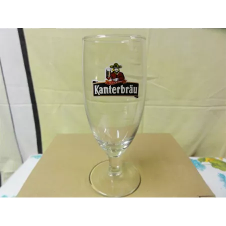 1 BOITE DE 6 VERRES KANTERBRAU A PIED 25CL 