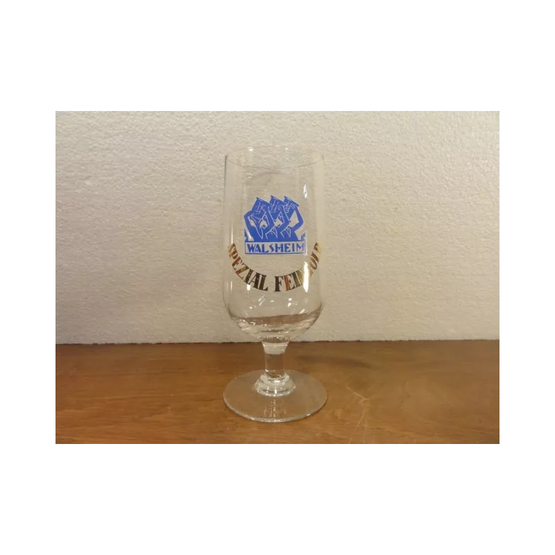 1 VERRE WALSHEIM  SPEZIAL FEINGOLD 25CL