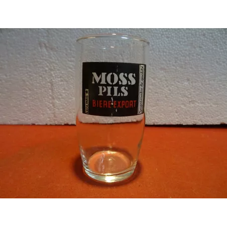 1 VERRE MOSS PILS  25CL HT.11.60CM