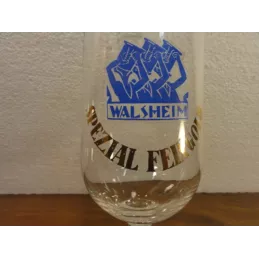 1 VERRE WALSHEIM  SPEZIAL FEINGOLD 25CL