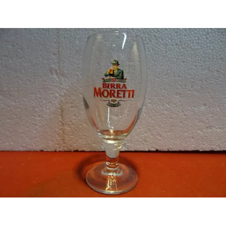 6 VERRES MORETTI 20CL HT.16.10CM