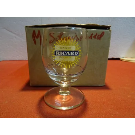 6 VERRES RICARD MOMIE SOLARISE 11CL