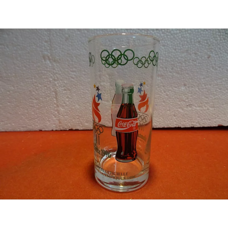 1 VERRE COCACOLA JEUX OLYMPIQUES ATLANTA 1996 HT 13.50CM Tigrebock 1 VERRE COCACOLA JEUX OLYMPIQUES ATLANTA 1996 HT 13.50CM Tigrebock