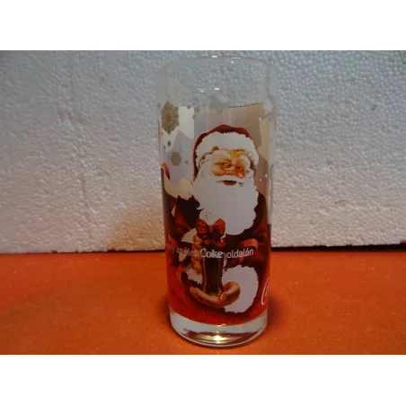 1 VERRE COCA-COLA  PERE NOEL HT 13.50CM