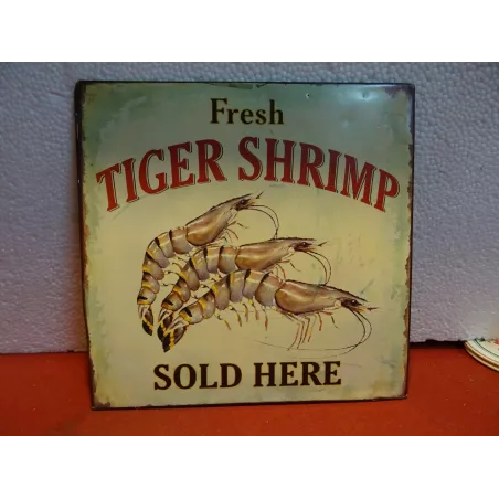 TOLE TIGER  SHRIMP 24CM X24CM