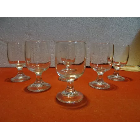 6 VERRES  6CL HT 8.70CM