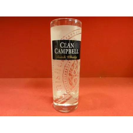 6 VERRES CLAN CAMPBELL 22 CL