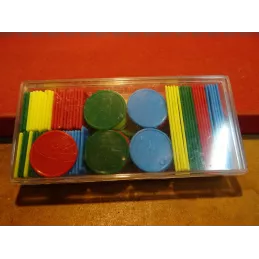 BOITE DE PIONS NEUTRE  100 PIECES