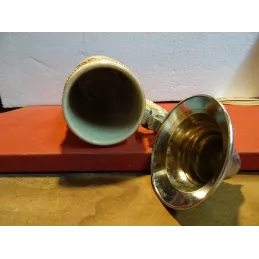 CHOPE EN GRE AVEC COUVERCLE  1 LITRE HT 28CM