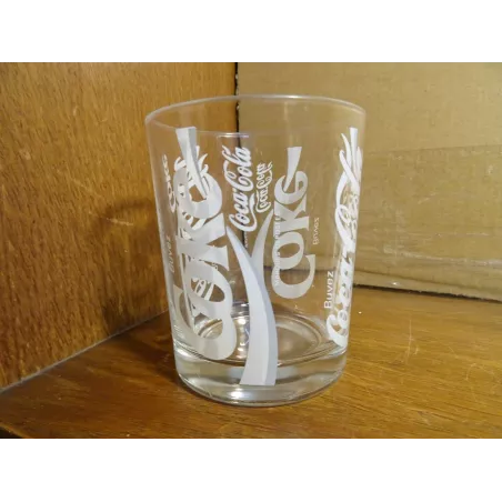 1 VERRE COCA-COLA HT 9.10CM