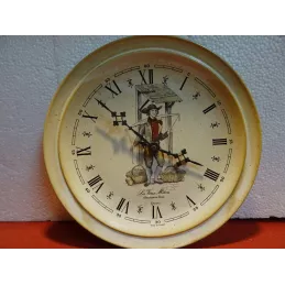 PENDULE  LES VIEUX METIERS  DIAMETRE 25.50CM