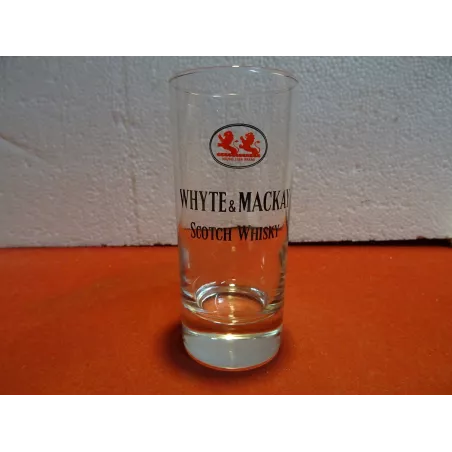 6 VERRES WHYTE & MACKAY 22CL  HT 13CM