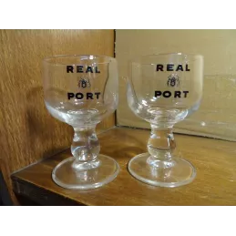 2 VERRES  REAL PORT 10CL...