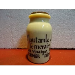 MOUTARDIER  MOUTARDE DU TEMERAIRE BORNIER DIJON  HT 12CM