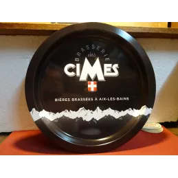 PLATEAU BRASSERIE DES CIMES  AIX LES BAINS DIAMETRE 39CM