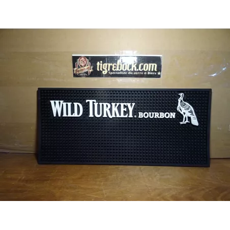 TAPIS EGOUTTOIR WILD TURKEY BOURBON 40CM X18CM