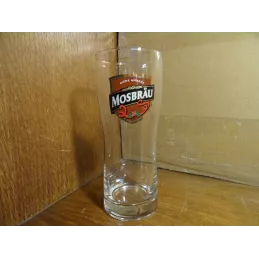 6 VERRES MOSBRAU 25CL AMBRE HT 15.20CM