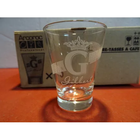 5 VERRES A CAFE GILBERT HT 7.70CM