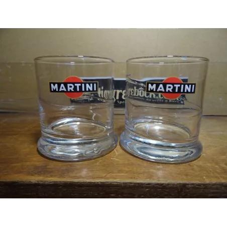 2 VERRES MARTINI HT. 8CM