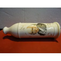 BOUTEILLE DE BIERE EN CERAMIQUE  E. LECLERC ROUEN