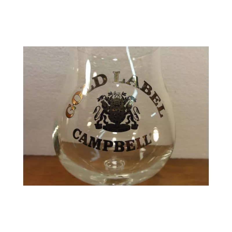 1 VERRE BIERE CAMPBELL'S GOLD LABEL 33CL