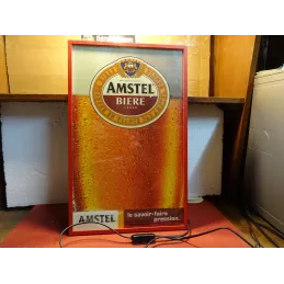 ENSEIGNE AMSTEL  51CM X32CM X8CM