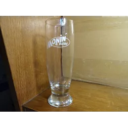 6 VERRES MONIN & BIERE  25CL HT 18CM